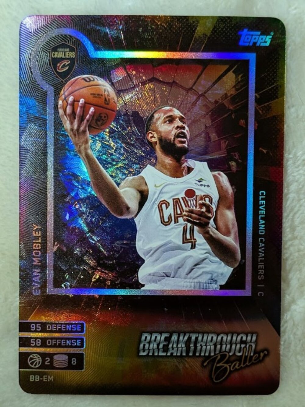 2025 Topps Match Attax EVAN MOBLEY #BB-EM